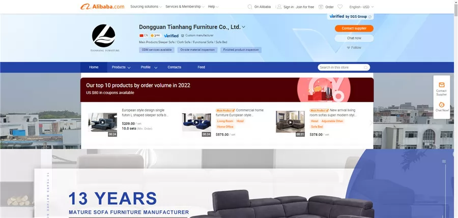 Dongguan Tianhang Furniture
